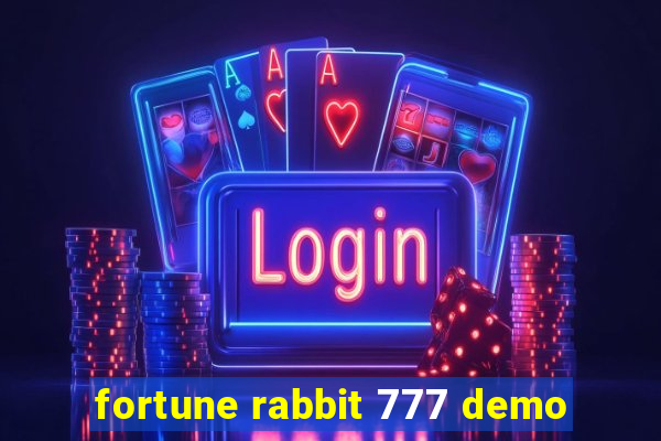 fortune rabbit 777 demo