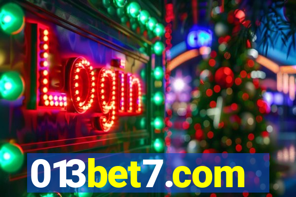 013bet7.com