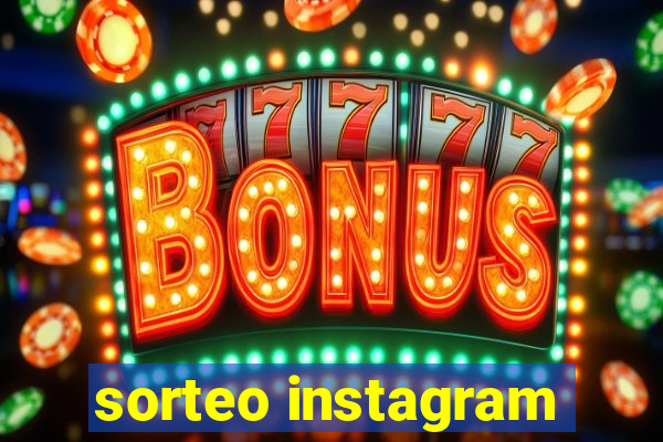 sorteo instagram