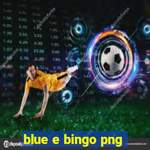 blue e bingo png