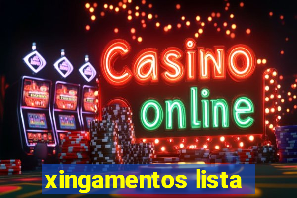 xingamentos lista