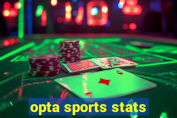 opta sports stats