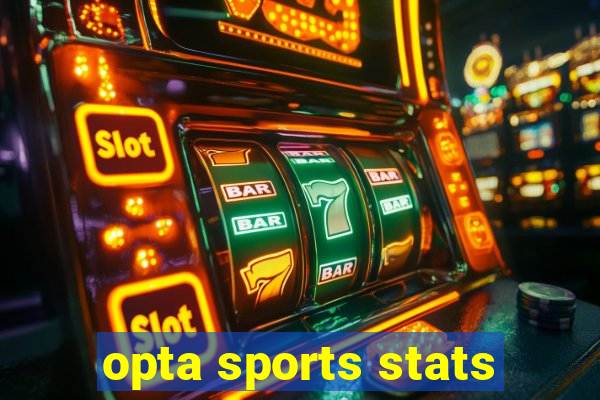 opta sports stats