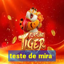 teste de mira