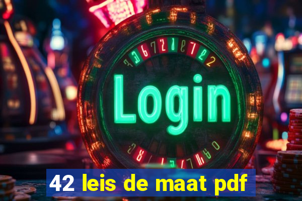 42 leis de maat pdf