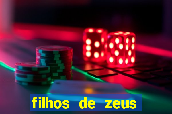 filhos de zeus mitologia grega