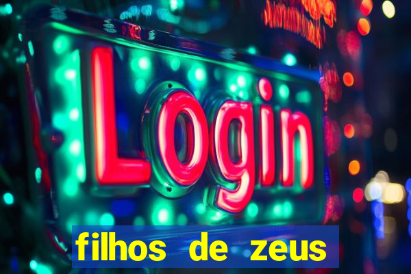 filhos de zeus mitologia grega