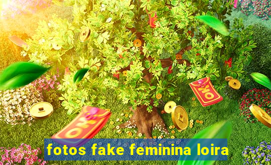 fotos fake feminina loira