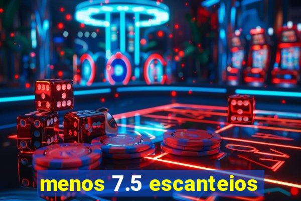 menos 7.5 escanteios