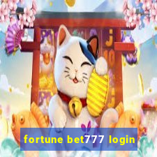 fortune bet777 login