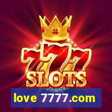 love 7777.com