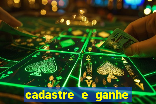 cadastre e ganhe 20 reais