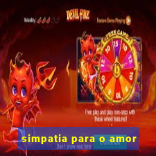 simpatia para o amor