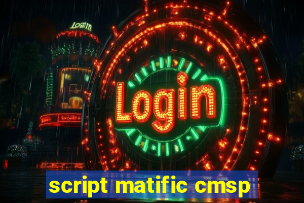 script matific cmsp