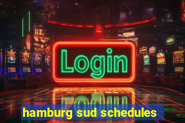 hamburg sud schedules