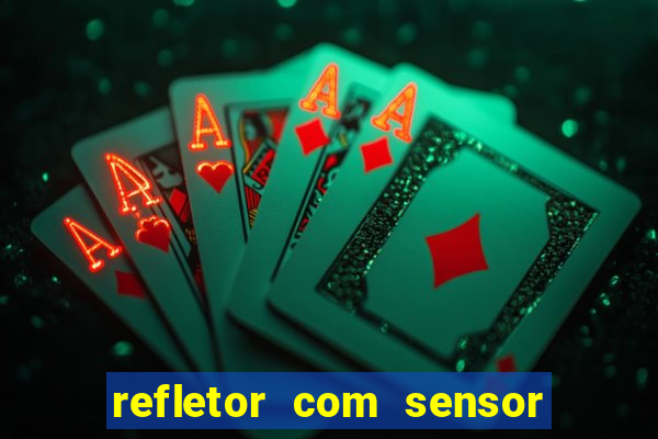 refletor com sensor noturno como instalar