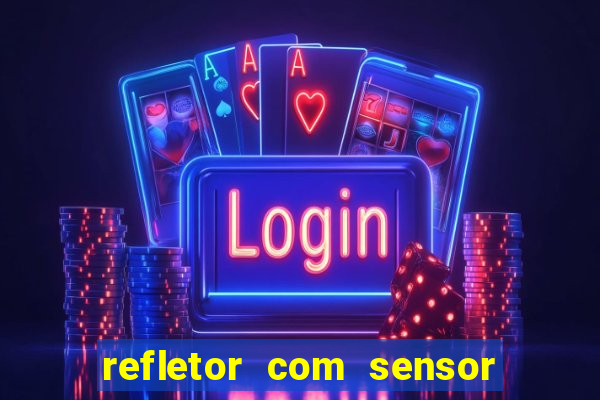 refletor com sensor noturno como instalar