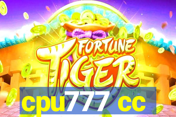 cpu777 cc