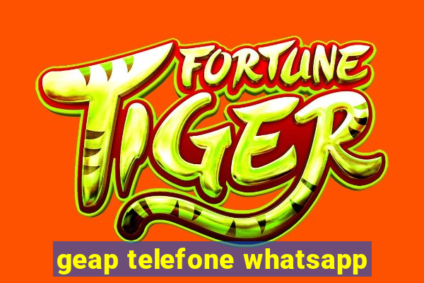 geap telefone whatsapp