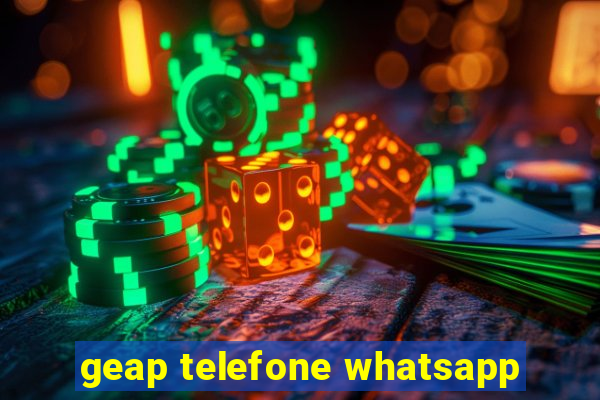 geap telefone whatsapp