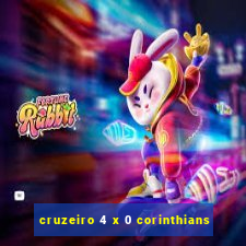 cruzeiro 4 x 0 corinthians