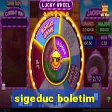 sigeduc boletim