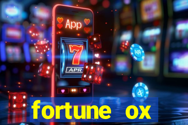 fortune ox horários pagantes