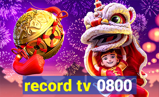 record tv 0800