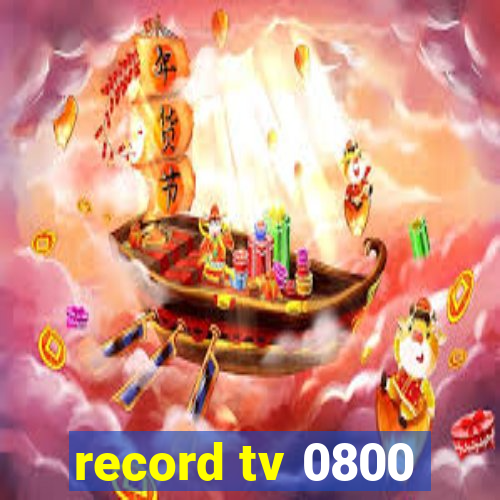 record tv 0800