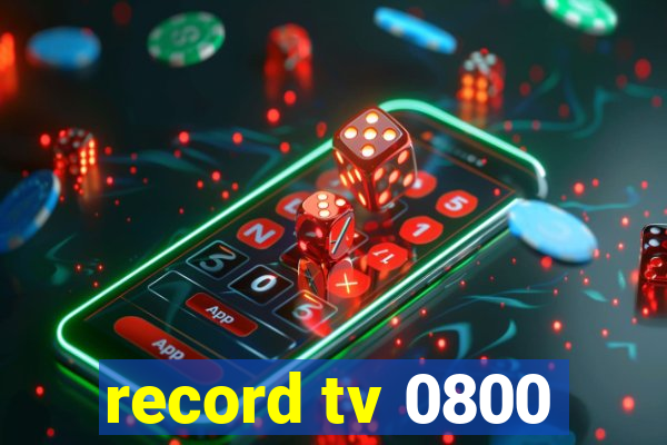 record tv 0800