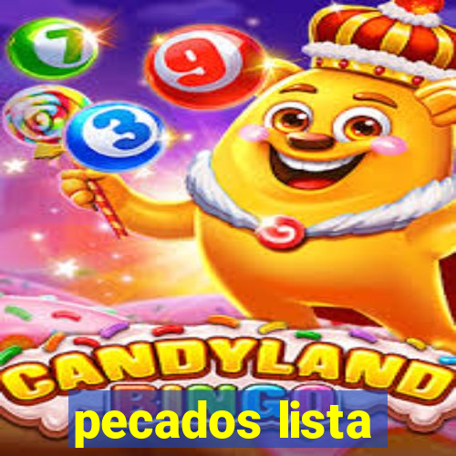 pecados lista