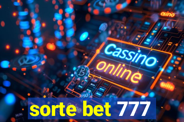 sorte bet 777