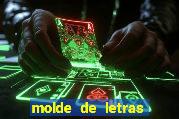 molde de letras feliz natal para imprimir