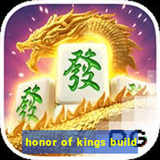 honor of kings build