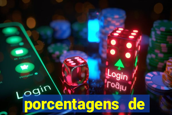 porcentagens de jogos pagantes