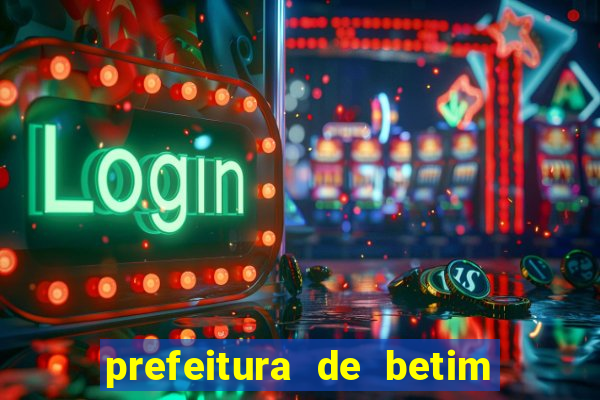 prefeitura de betim contracheque online