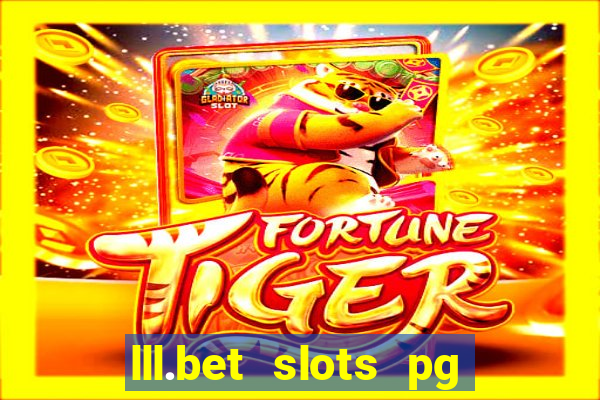 lll.bet slots pg online games