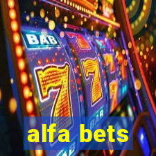 alfa bets