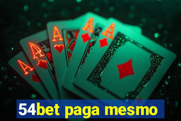 54bet paga mesmo