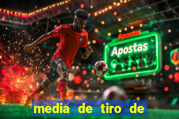 media de tiro de meta por jogo