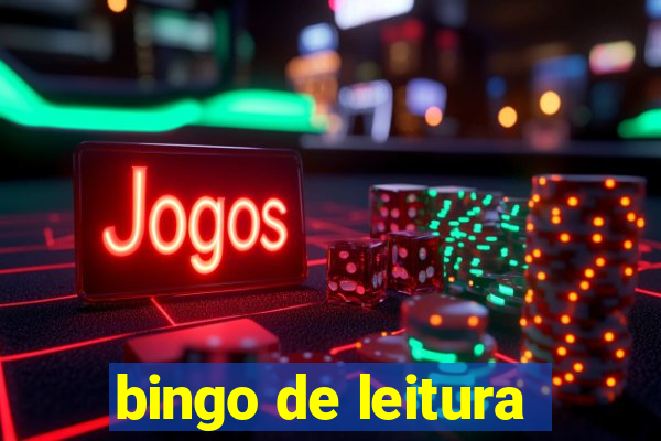 bingo de leitura