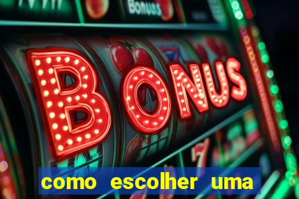 como escolher uma boa cartela de bingo