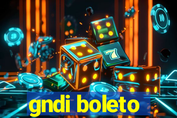 gndi boleto