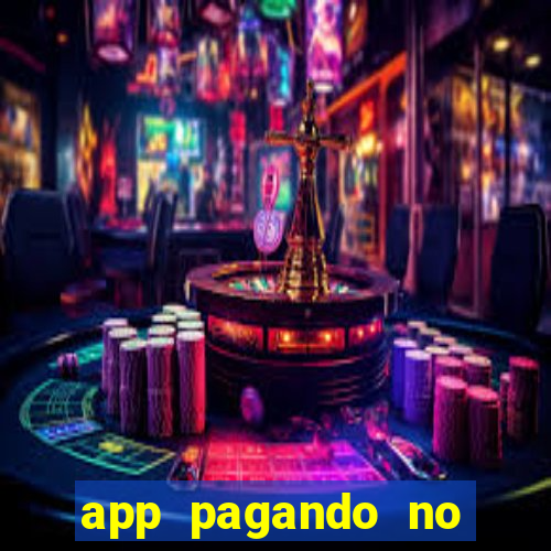 app pagando no cadastro via pix