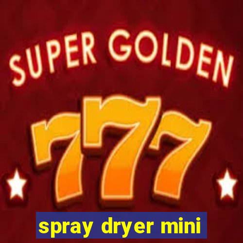 spray dryer mini