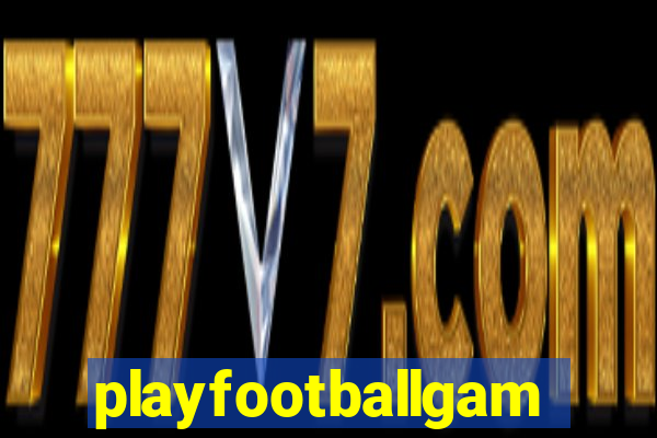 playfootballgames