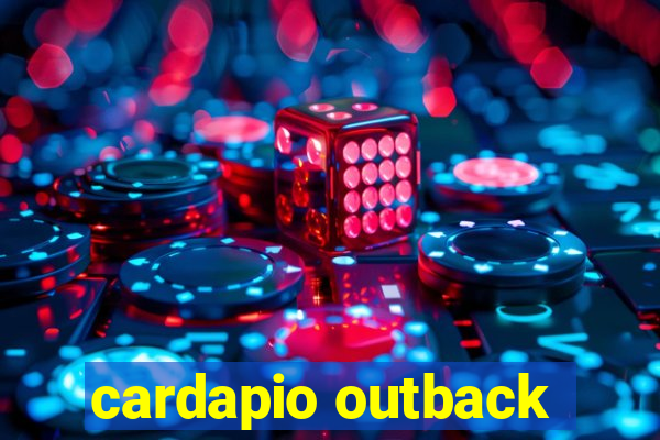 cardapio outback