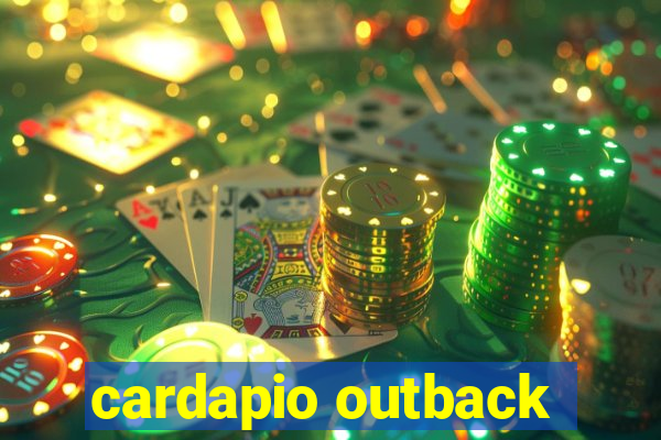 cardapio outback