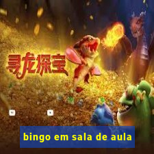 bingo em sala de aula