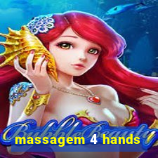 massagem 4 hands